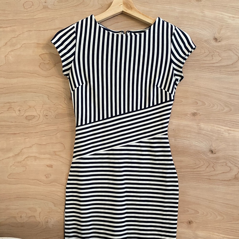 Banana Republic Striped Pencil Dress
